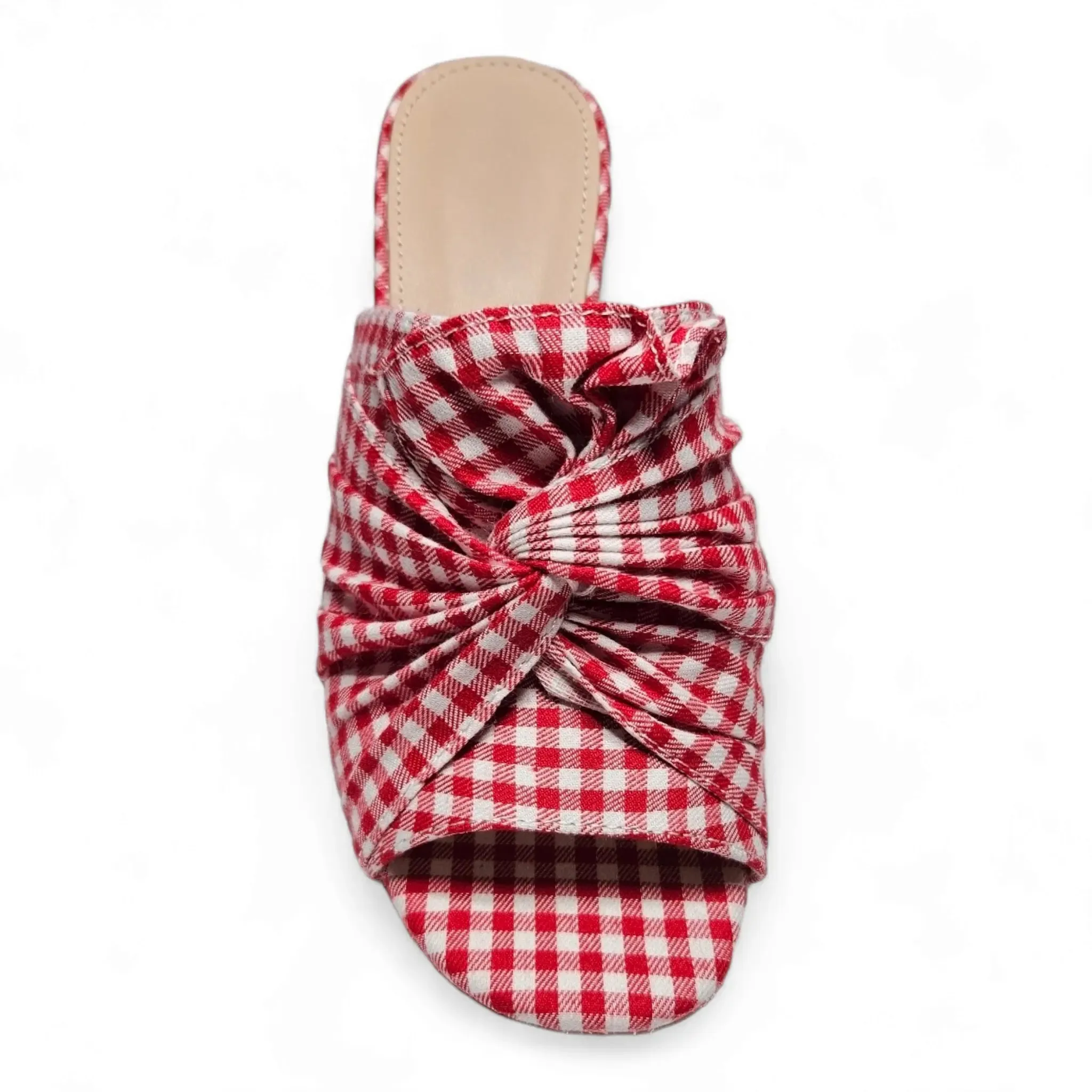 Alona Peep-Toe Picnic Mule